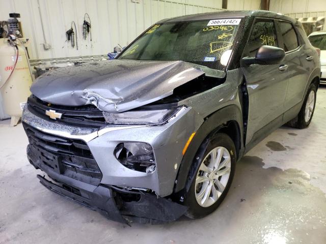 Photo 2 from auction – 2021 CHEVROLET TRAILBLAZE with VIN KL79MMS26MB030483