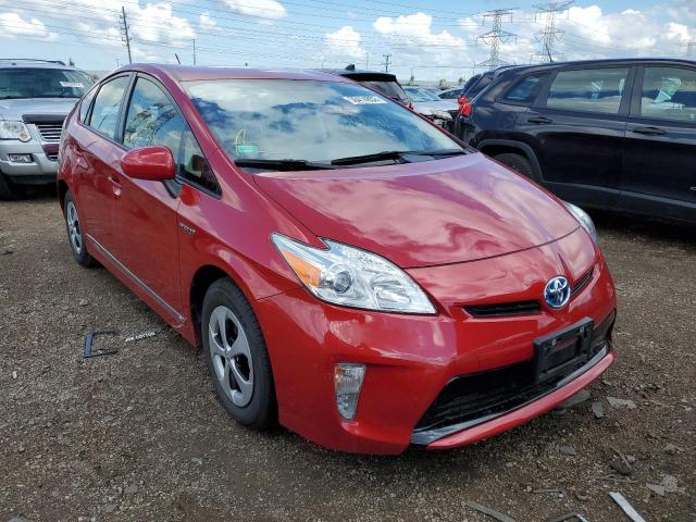 TOYOTA PRIUS 2013 with VIN JTDKN3DU8D0341371 - Photo from auction
