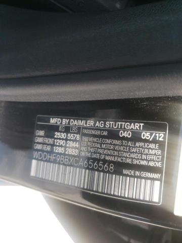 Photo 10 from auction – 2012 MERCEDES-BENZ E 550 4MAT with VIN WDDHF9BBXCA656568