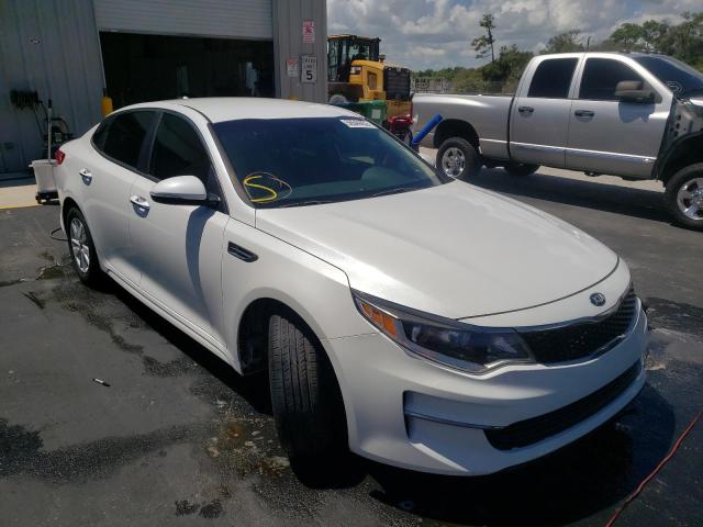 KIA OPTIMA LX 2018 with VIN 5XXGT4L32JG185817 - Photo from auction
