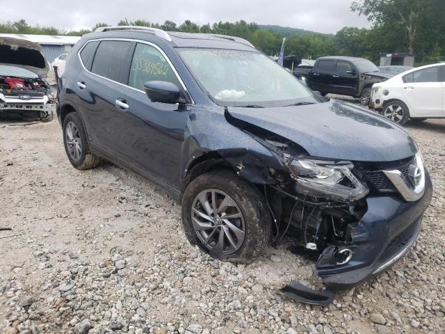 NISSAN ROGUE S 2016 with VIN 5N1AT2MV8GC754247 - Photo from auction