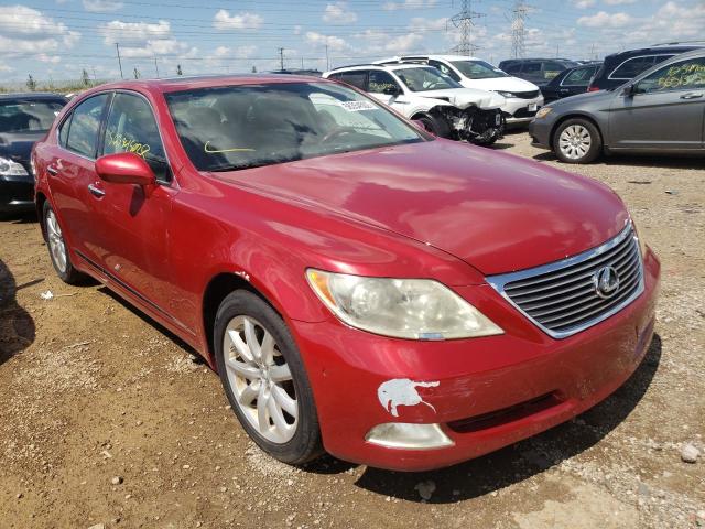 LEXUS LS 460 2008 with VIN JTHBL46F085063681 - Photo from auction