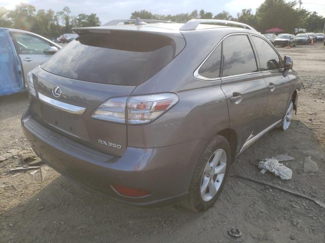 Photo 4 from auction – 2012 LEXUS RX 350 with VIN 2T2BK1BA8CC150765