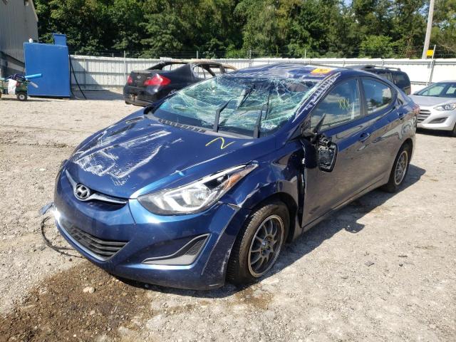 Photo 2 from auction – 2016 HYUNDAI ELANTRA SE with VIN 5NPDH4AEXGH720043