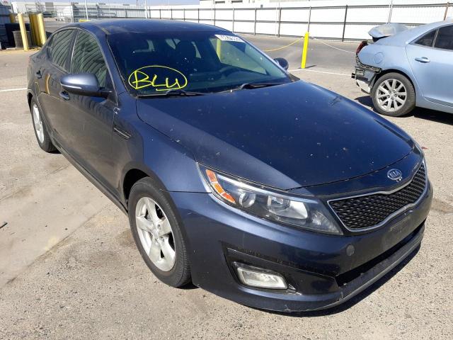 KIA OPTIMA LX 2015 with VIN KNAGM4A74F5597846 - Photo from auction