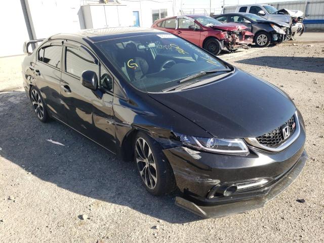 HONDA CIVIC SI 2013 with VIN 2HGFB6E52DH708636 - Photo from auction