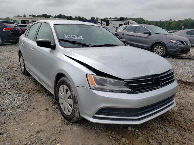 VOLKSWAGEN JETTA BASE 2015 with VIN 3VW2K7AJ6FM331395 - Photo from auction