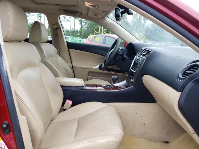 Photo 5 from auction – 2006 LEXUS IS 250 with VIN JTHCK262965006725