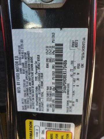 Photo 10 from auction – 2014 FORD FUSION SE with VIN 3FA6P0HD8ER170486
