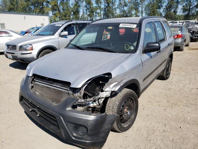 Photo 2 from auction – 2005 HONDA CR-V LX with VIN JHLRD68505C001933