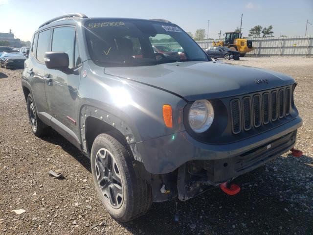 JEEP RENEGADE T 2015 with VIN ZACCJBCT4FPC16061 - Photo from auction