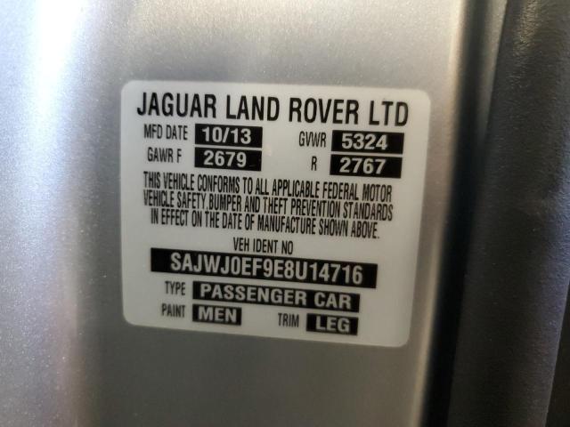 Photo 10 from auction – 2014 JAGUAR XF with VIN SAJWJ0EF9E8U14716
