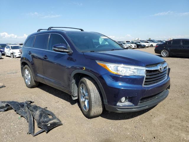 TOYOTA HIGHLANDER 2016 with VIN 5TDDKRFH8GS314984 - Photo from auction
