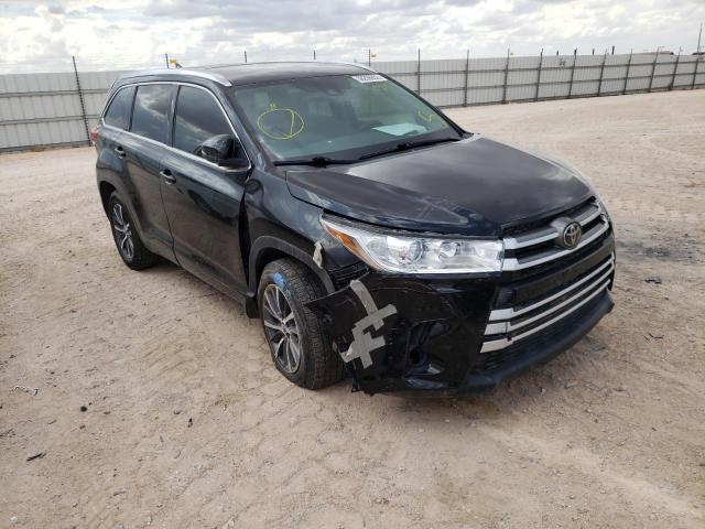 TOYOTA HIGHLANDER 2018 with VIN 5TDKZRFH4JS537341 - Photo from auction
