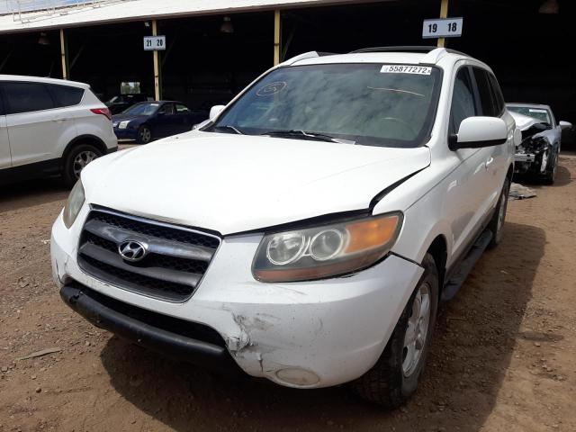 Photo 2 from auction – 2007 HYUNDAI SANTA FE G with VIN 5NMSG13D17H110140