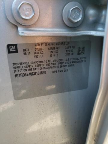 Photo 10 from auction – 2012 CHEVROLET VOLT with VIN 1G1RD6E48CU101660