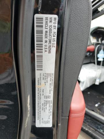 Photo 10 from auction – 2021 DODGE DURANGO R/ with VIN 1C4SDJCT3MC762946