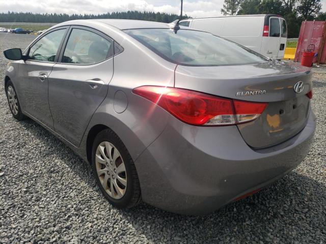 Photo 3 from auction – 2012 HYUNDAI ELANTRA GL with VIN KMHDH4AE7CU455089