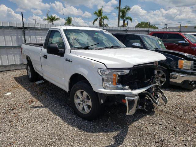 FORD F150 2019 with VIN 1FTMF1C50KKD07785 - Photo from auction