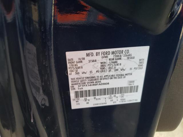 Photo 10 from auction – 2009 FORD F150 SUPER with VIN 1FTPX14V89FA05608