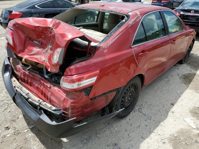 Photo 4 from auction – 2010 TOYOTA CAMRY BASE with VIN 4T1BF3EK7AU580260