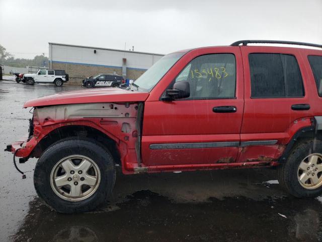 Photo 9 from auction – 2007 JEEP LIBERTY SP with VIN 1J4GL48K77W537839