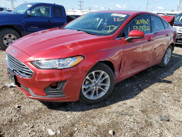 Photo 2 from auction – 2020 FORD FUSION SE with VIN 3FA6P0HD5LR162262