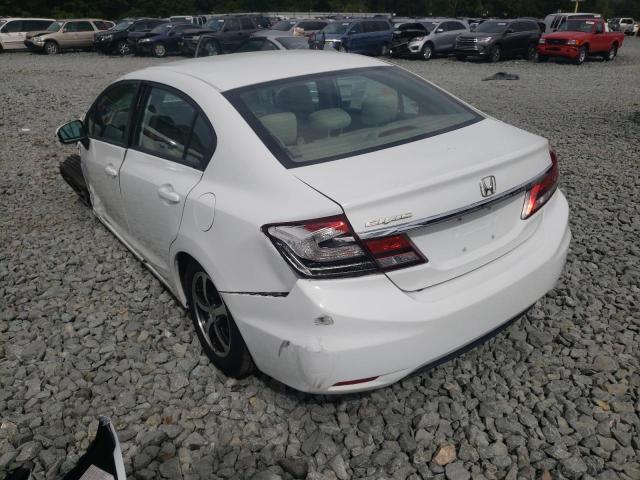 Photo 3 from auction – 2015 HONDA CIVIC SE with VIN 19XFB2F77FE092647
