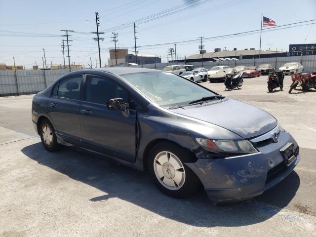 Photo 1 from auction – 2007 HONDA ACCORD HYB with VIN JHMFA36267S007890