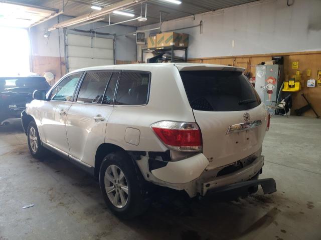 Photo 3 from auction – 2013 TOYOTA HIGHLANDER with VIN 5TDZK3EH7DS107454