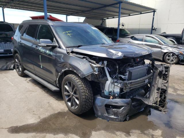 FORD EXPLORER X 2018 with VIN 1FM5K8D81JGC00131 - Photo from auction