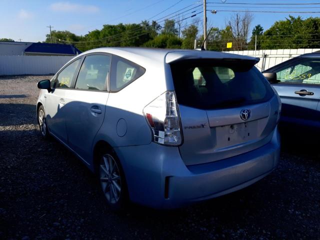 Photo 3 from auction – 2012 TOYOTA PRIUS V with VIN JTDZN3EU3C3087272