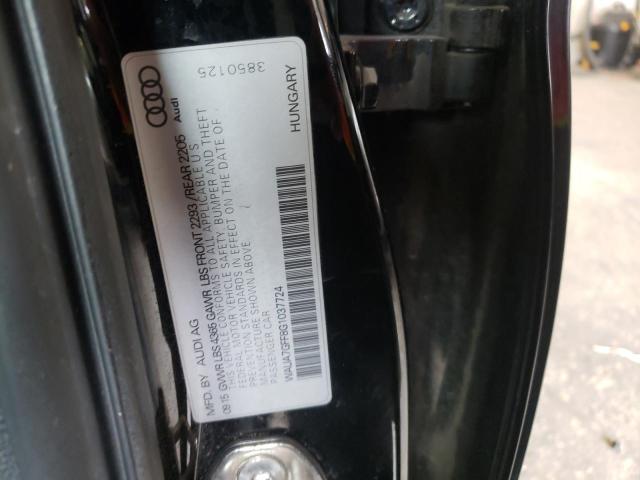 صورة رقم 10 من المزاد - 2016 AUDI A3 PREMIUM مع VIN WAUA7GFF8G1037724