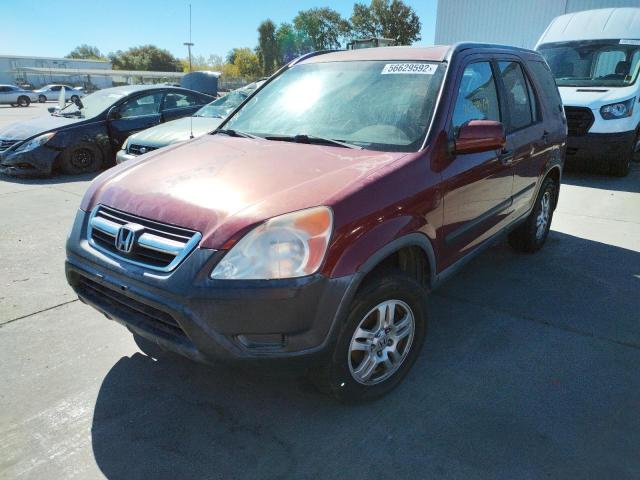 Photo 2 from auction – 2004 HONDA CR-V EX with VIN JHLRD788X4C059806