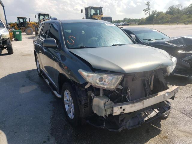TOYOTA HIGHLANDER 2013 with VIN 5TDZK3EH1DS101181 - Photo from auction