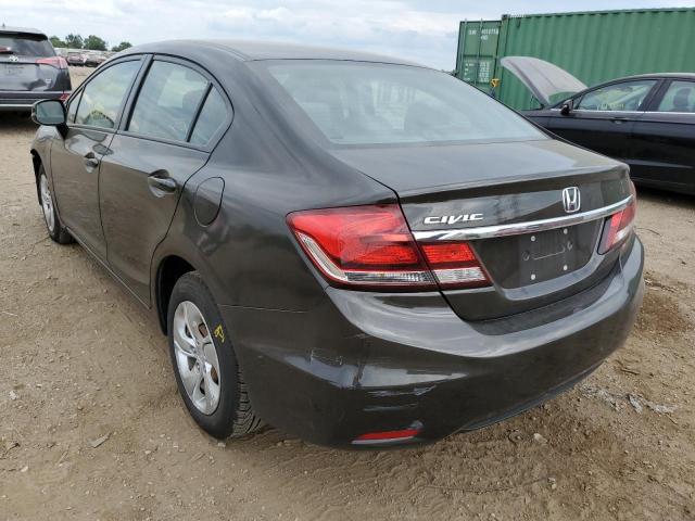 Photo 3 from auction – 2013 HONDA CIVIC LX with VIN 19XFB2F55DE003458