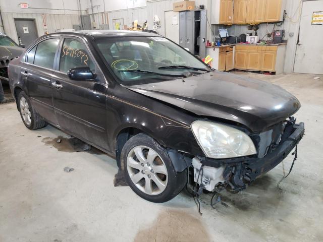 KIA OPTIMA LX 2008 with VIN KNAGE123185255801 - Photo from auction