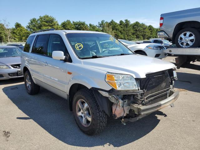 HONDA PILOT EXL 2008 with VIN 5FNYF18538B010607 - Photo from auction