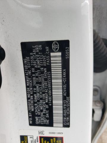Photo 10 from auction – 2009 TOYOTA CAMRY BASE with VIN 4T4BE46K49R055925