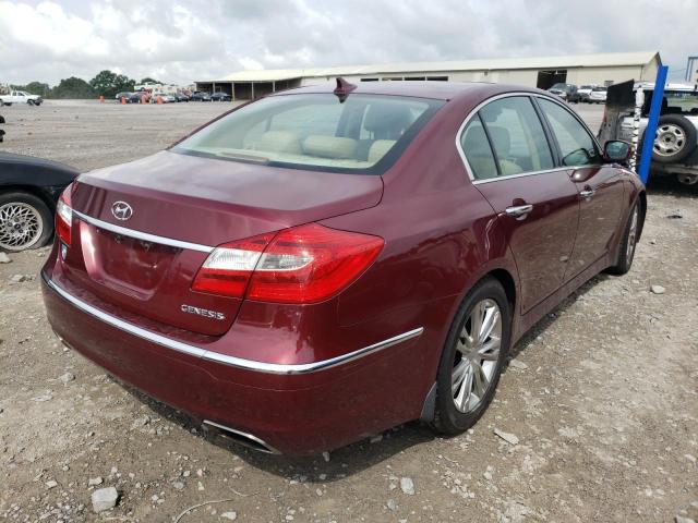 Photo 4 from auction – 2012 HYUNDAI GENESIS 3. with VIN KMHGC4DD4CU177461