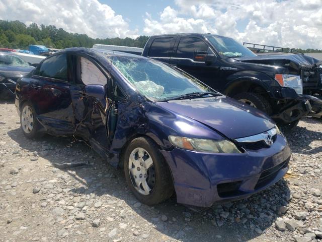 HONDA CIVIC LX 2010 with VIN 2HGFA1F55AH578948 - Photo from auction