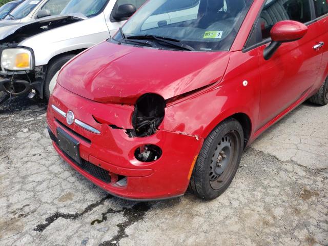 Photo 9 from auction – 2012 FIAT 500 POP with VIN 3C3CFFAR2CT108854