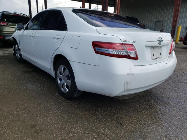 Photo 3 from auction – 2011 TOYOTA CAMRY BASE with VIN 4T1BF3EK9BU582710