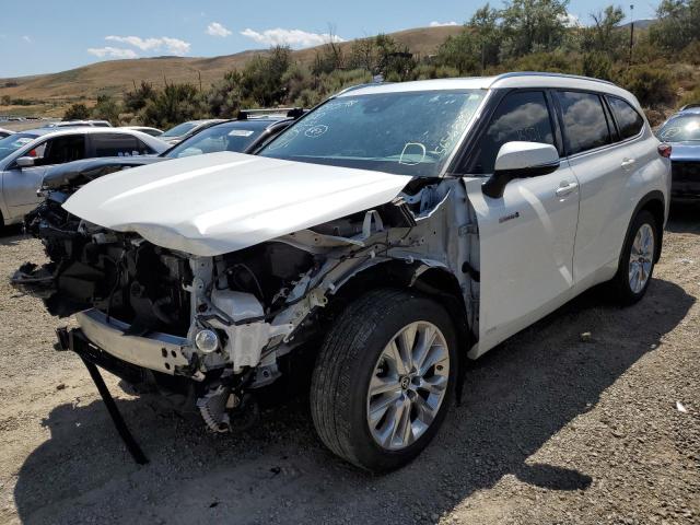 Photo 2 from auction – 2021 TOYOTA HIGHLANDER with VIN 5TDXBRCH6MS016916