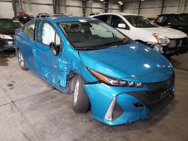 TOYOTA PRIUS PRIM 2017 with VIN JTDKARFP1H3046896 - Photo from auction