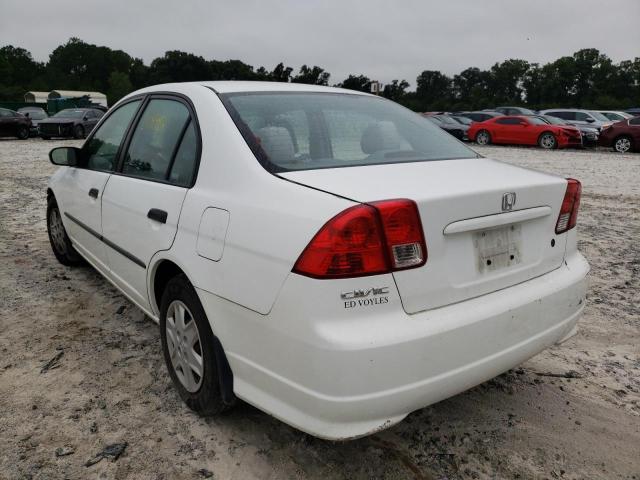 Photo 3 from auction – 2004 HONDA CIVIC DX with VIN 2HGES16324H577378