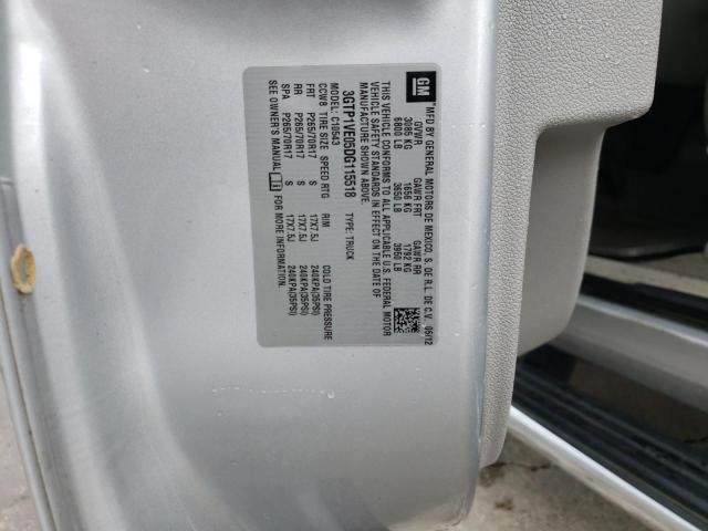 Photo 10 from auction – 2013 GMC SIERRA C15 with VIN 3GTP1VE05DG115518