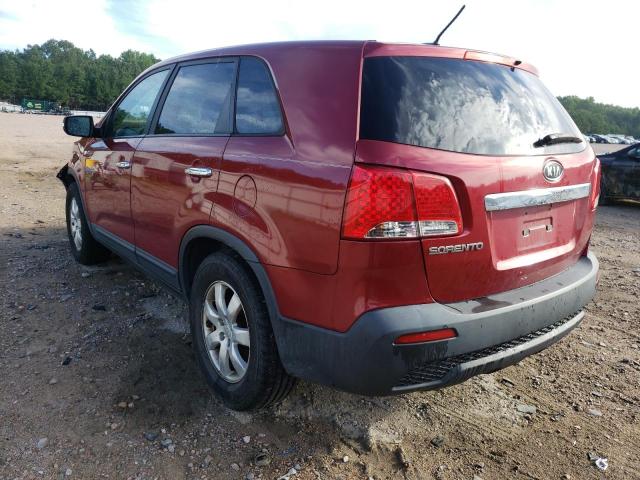 Photo 3 from auction – 2011 KIA SORENTO BA with VIN 5XYKT3A17BG070455