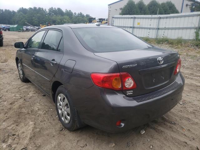 Photo 3 from auction – 2009 TOYOTA COROLLA BA with VIN JTDBL40EX9J006687