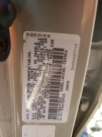 Photo 10 from auction – 2003 TOYOTA CAMRY LE with VIN 4T1BE32K53U180448